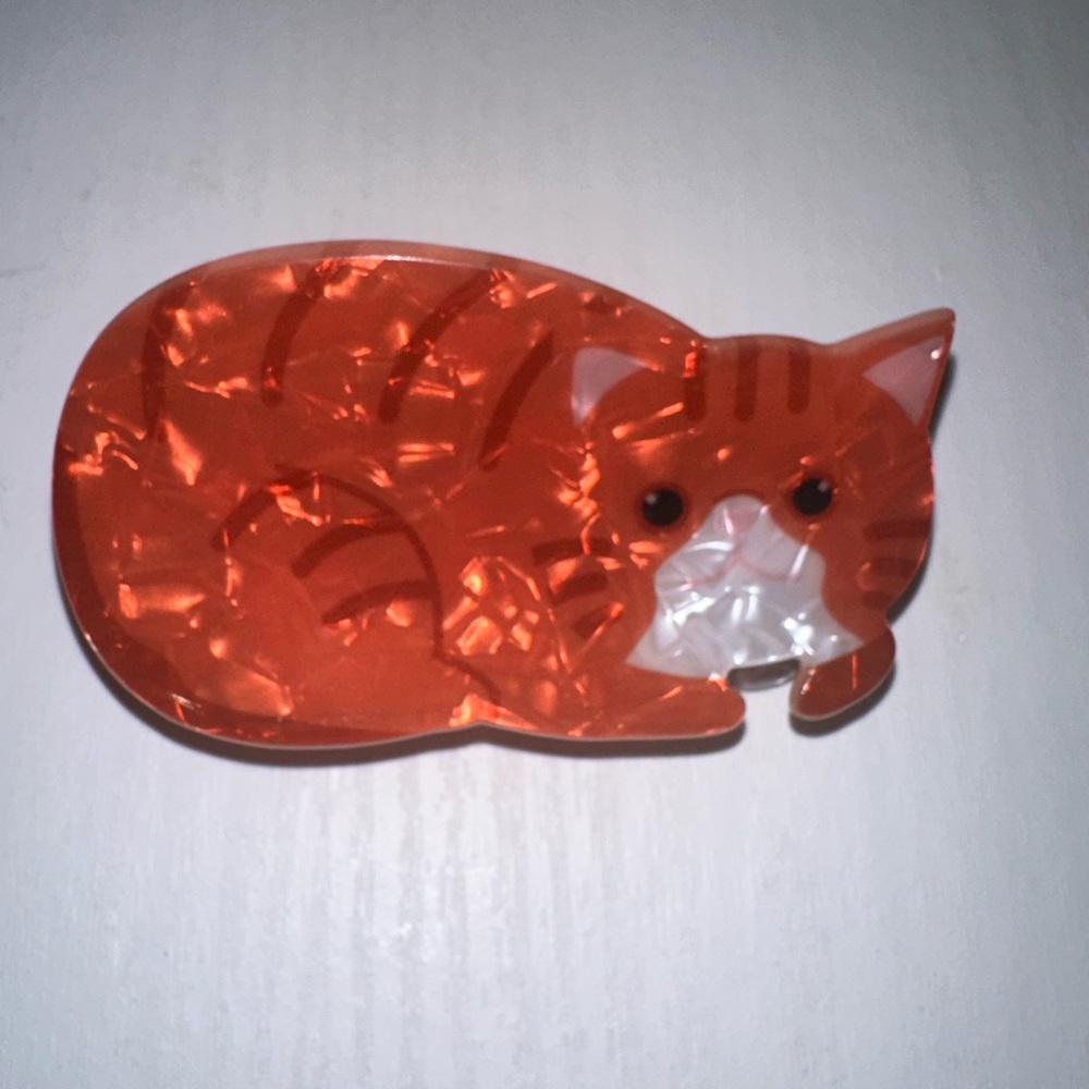 Cat hair claw clip. Never worn